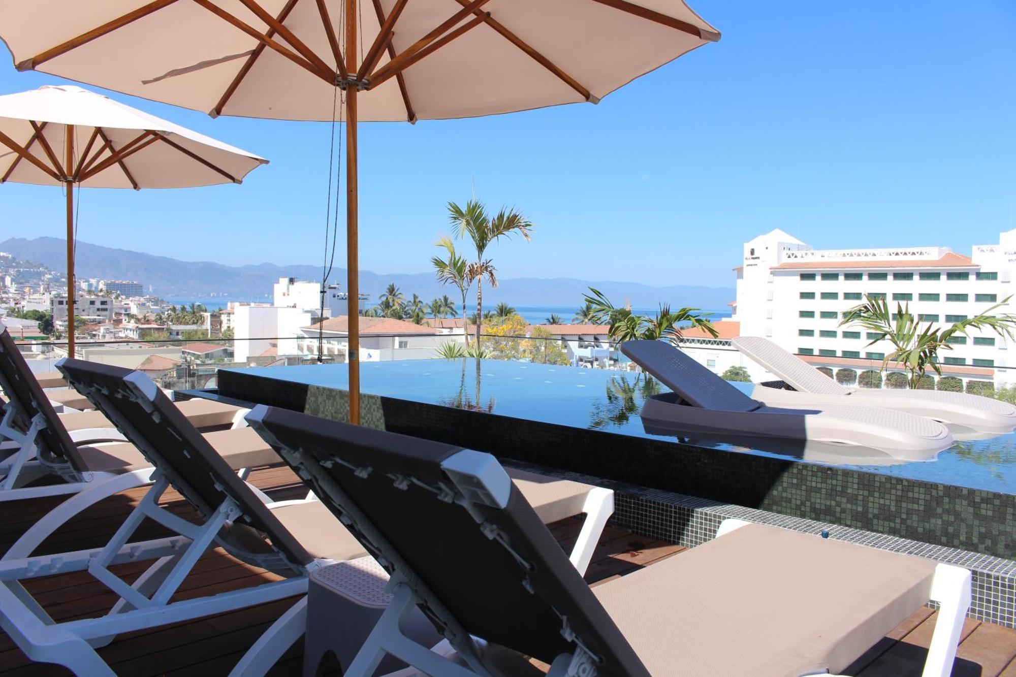 105 Downtown, Rooftop - Ocean View Puerto Vallarta Exterior photo
